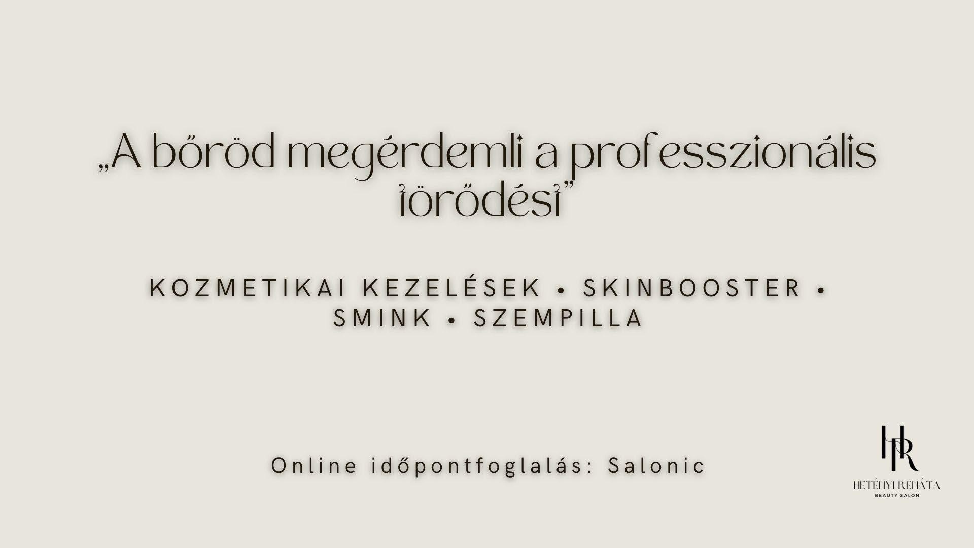 Hetényi Renáta Beauty Salon Szlogen